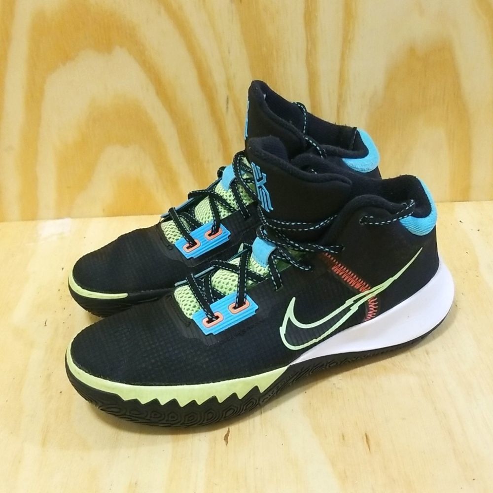 Nike Kyrie Flytrap IV Black/Lime Glow/Lagoon Pulse  Mens  sz 7 Wmn's sz 9.5